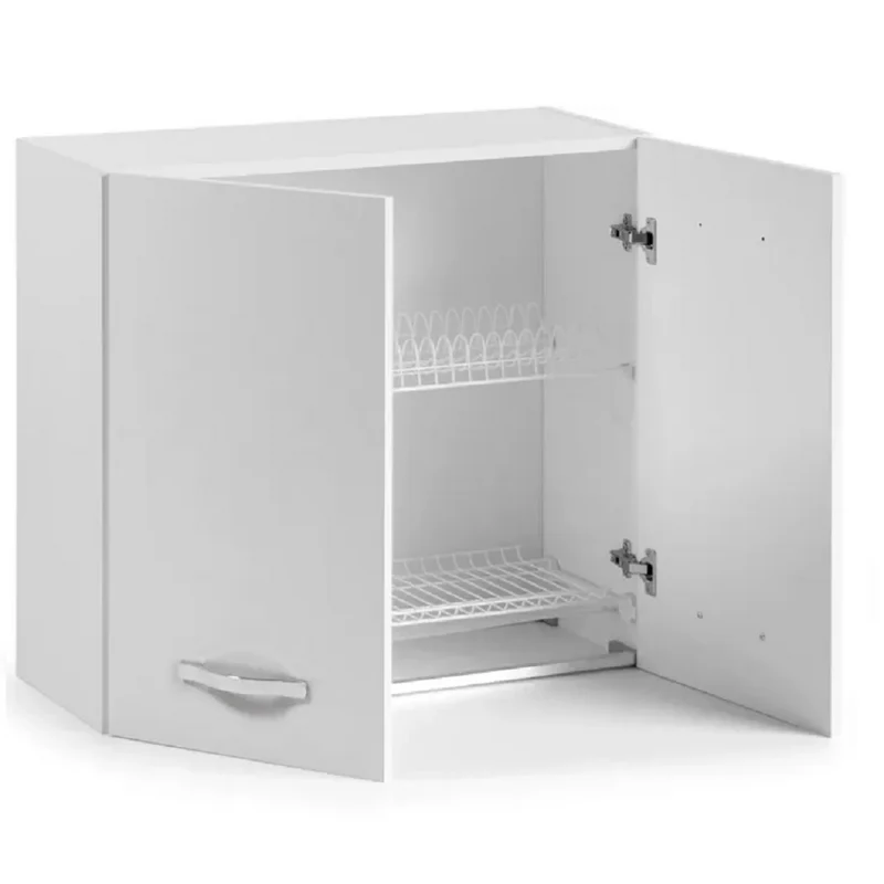 Pensile Scolapiatti Cucina Federica 80 Cm Bianco