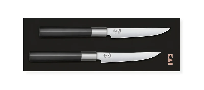 Kai Wasabi Set di due coltelli da bistecca 67S-400