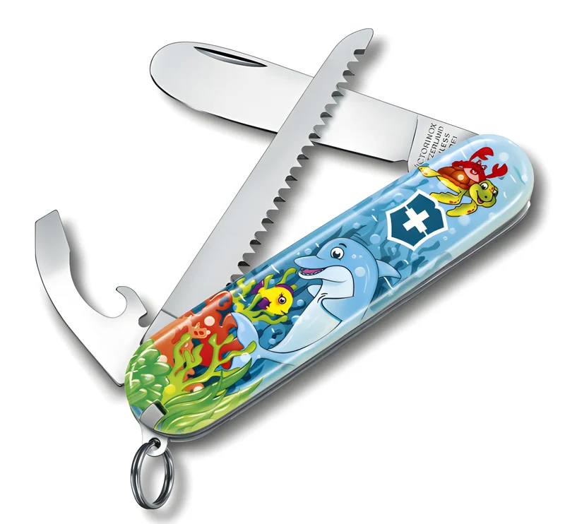 Victorinox set con coltello multiuso per bambini "Delfino"
