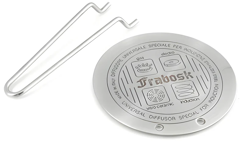 Diffusore piastra universale induzione inox 225mm Frabosk 014015