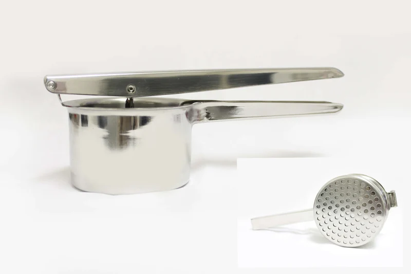 Schiacciapassatelli professionale fori 6 mm inox 18/10