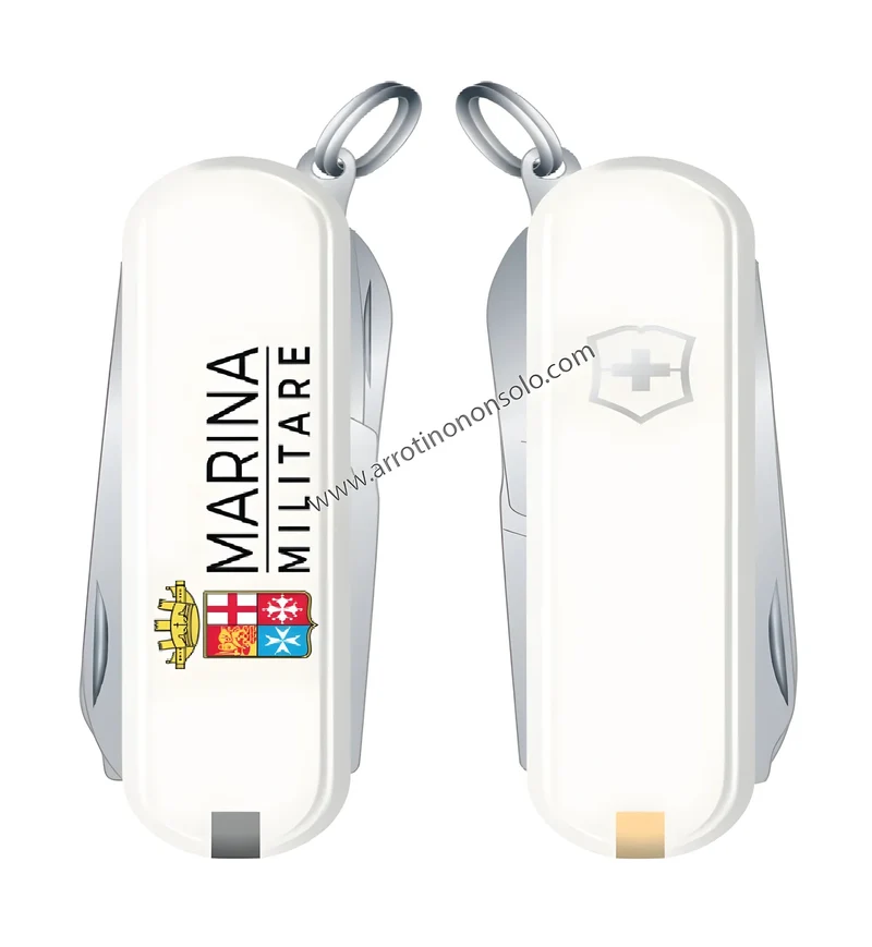 Victorinox coltello Multiuso Classic bianco Marina Militare