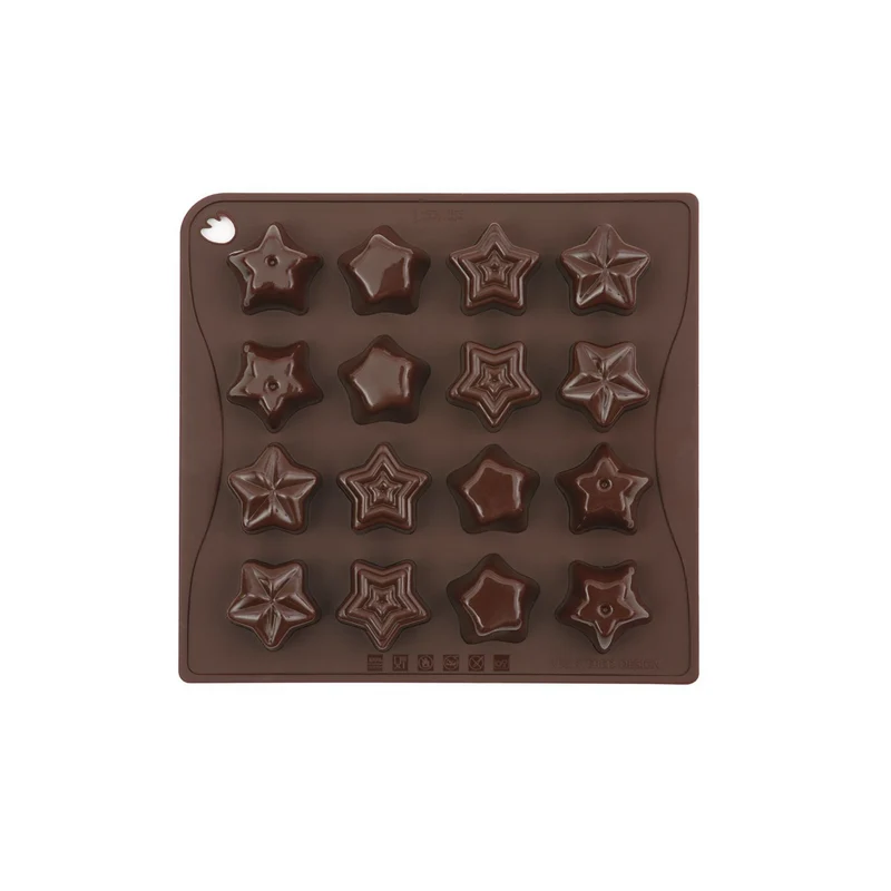 Stampo silicone platonico choco stars CHOCO04S
