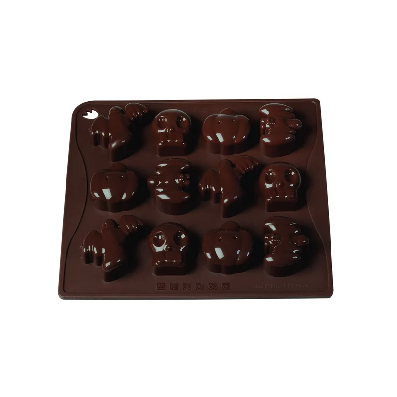 Stampo multiporzione silicone cioccolatini Halloween CHOCO08S