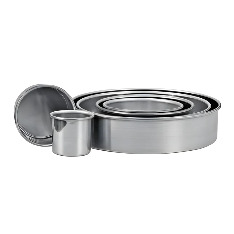 Teglia in alluminio adatta per Pan di Spagna Ø 30 x h 10 cm.