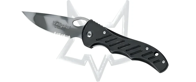 Coltello serramanico Fox con blocco lama "Walligator" 387