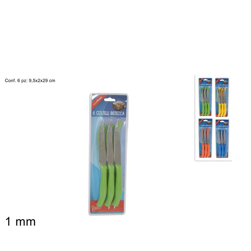 Coltello Da Bistecca Set.6 Pezzi