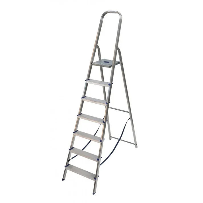 Scala Alfa Maxi In Alluminio 7 Gradini 210cm