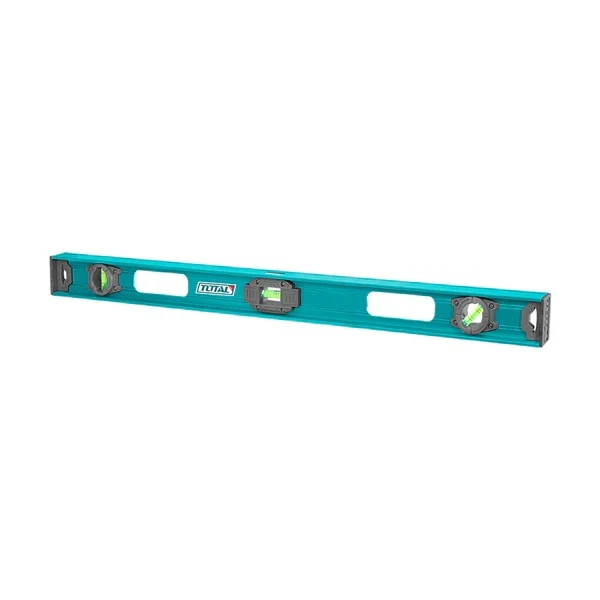 Livella In Alluminio Con 3 Bolle Da 80cm