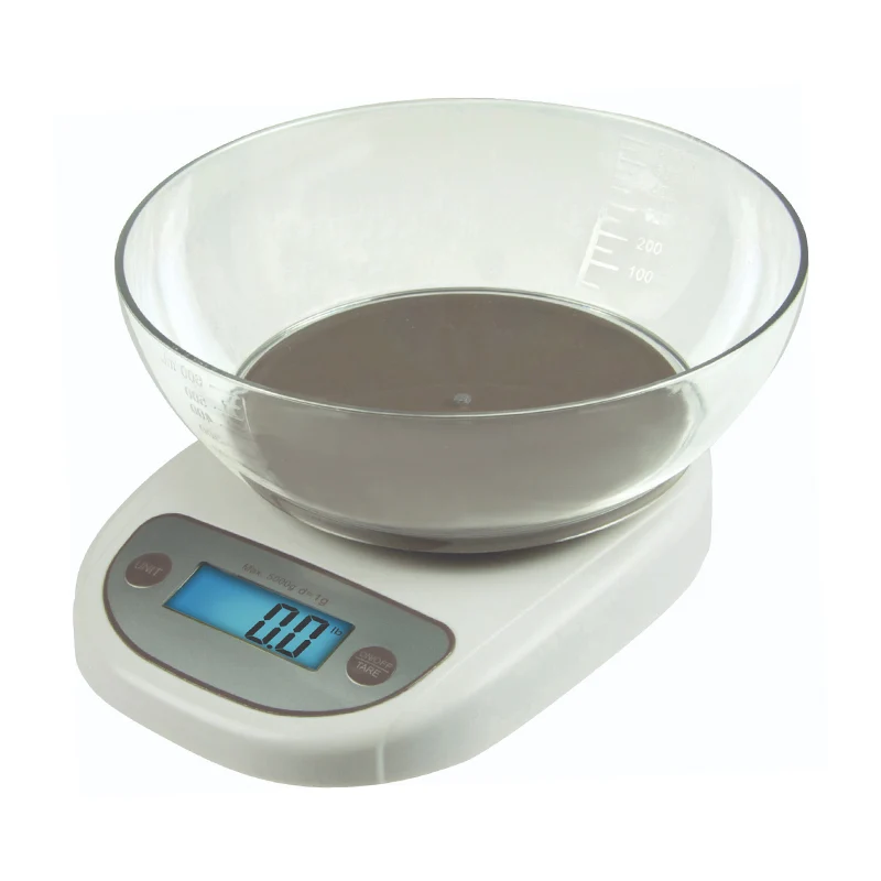 Bilancia Cucina Digitale Hack 5kg Con Ciotola