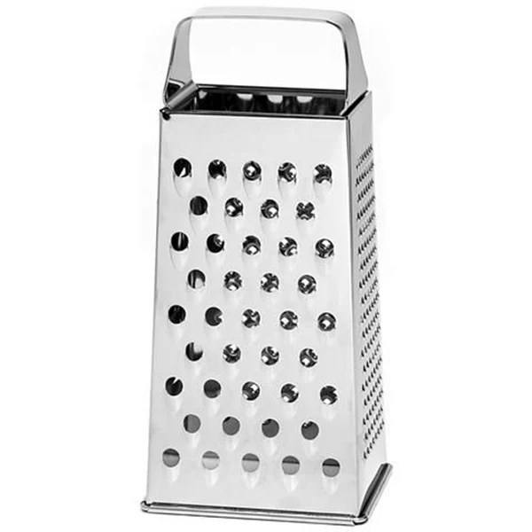 Grattugia Quadrata 4 Lati Inox Ipac Agrqi