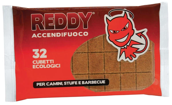 Reddy Accendifuoco Ecologico 32 Cubetti