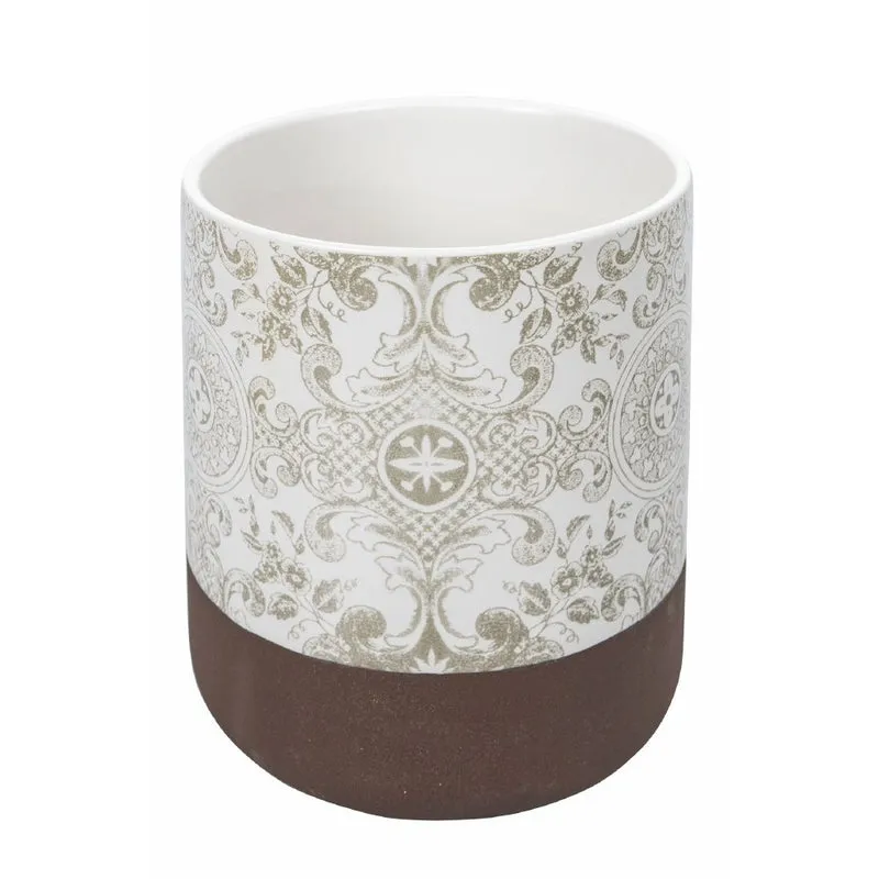 Porta Utensili da Cucina Ø10,5x12,5 cm in Gres VdE Tivoli 1996 Classic Nouveau