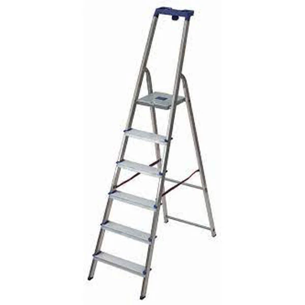 Scala Delta Alluminio 5 Gradini H 166 Cm