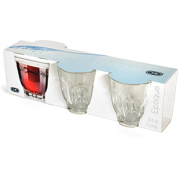 Set 3 Bicchieri Acqua Chio Epoque 25cl