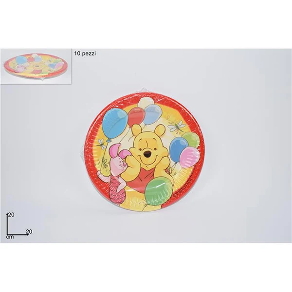 Piatti Carta 10pz 20cm Disney Winni