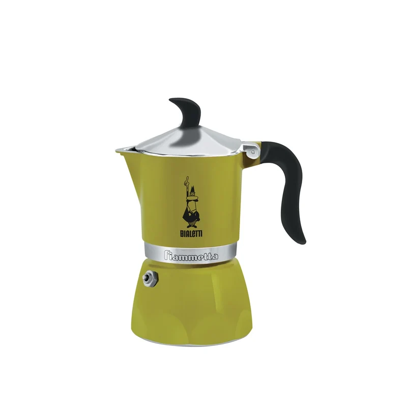 Caffettiera Moka Fiammetta 3 Tazze Verde Bialetti