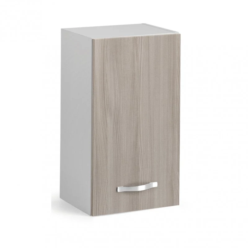 Pensile Cucina Componibile Bianco con 1 Anta Olmo 40x32xH 72