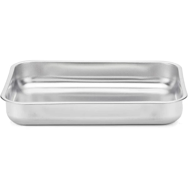 Teglia Rettangolare 40x28cm Steel Pan 10183