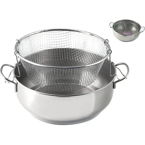 Friggitrice Con Cestello 24cm Steel Pan 105687
