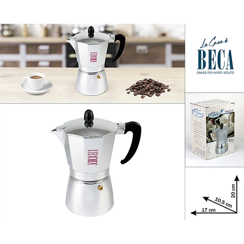 Caffettiera Aladino 6 Tazze Guarnizione Silicone