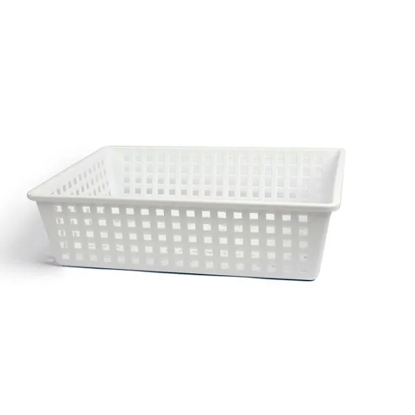 Cesta Forata Bianca 50x34xh11cm Giganplast