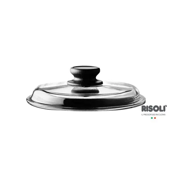 Coperchio Vetro Borosilicato 24cm Risoli'