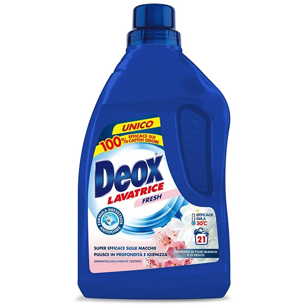 Deox Lavatrice 21 Lavaggi 1050ml Fresh