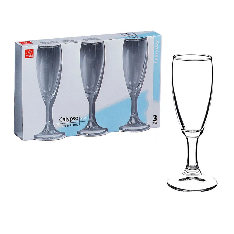 Confezione 3calypso Fluttino 100cc Bormioli