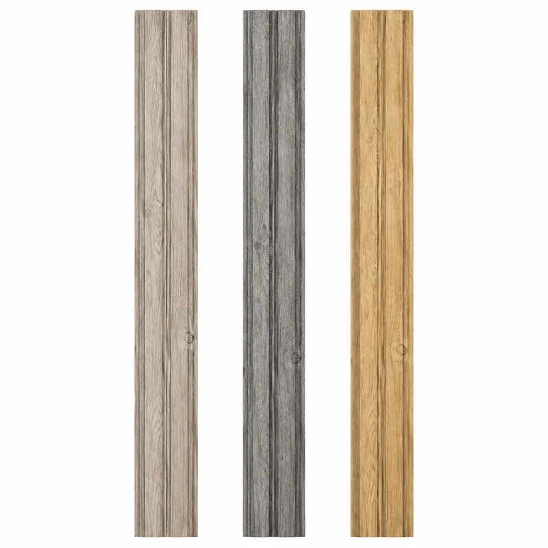 (NUOVI) PANNELLI DOGHE PVC LEGNO H.280 L.30 SP.1 CM
