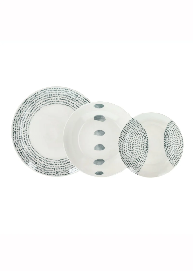Tognana Servizio da Tavola 18 pezzi Madison Solstice Grey