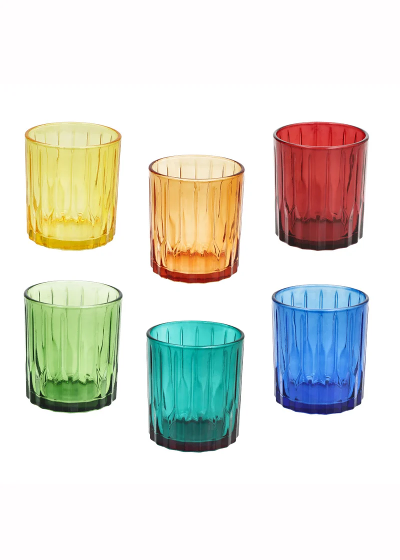 Tognana Lounge Set 6 Bicchieri Multicolor cc 350