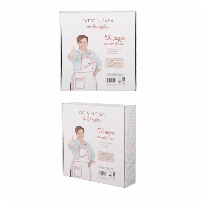Kit 100 Carta Forno Friggitrice ad Aria