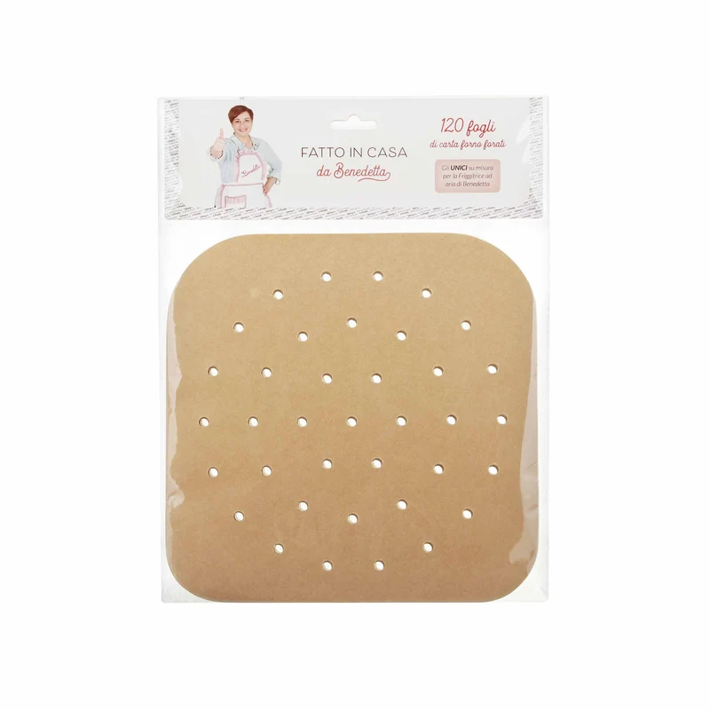 Kit 120 Carta da Forno forata per Friggitrice ad aria