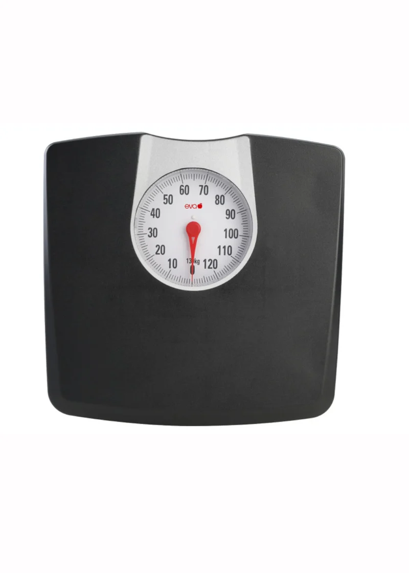 Eva Collection Bilancia Pesapersone Kg130-1KG Nero analogica