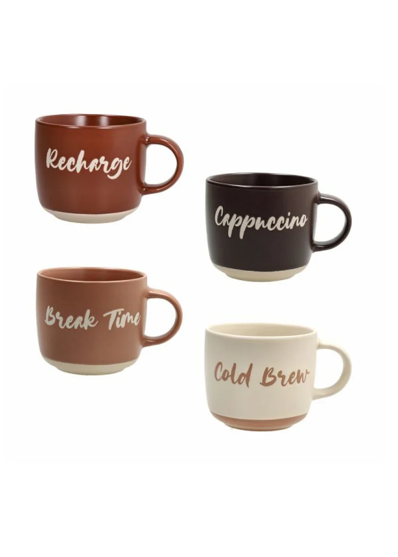Tognana Cindy Set 4 Tazze Colazione senza piattino