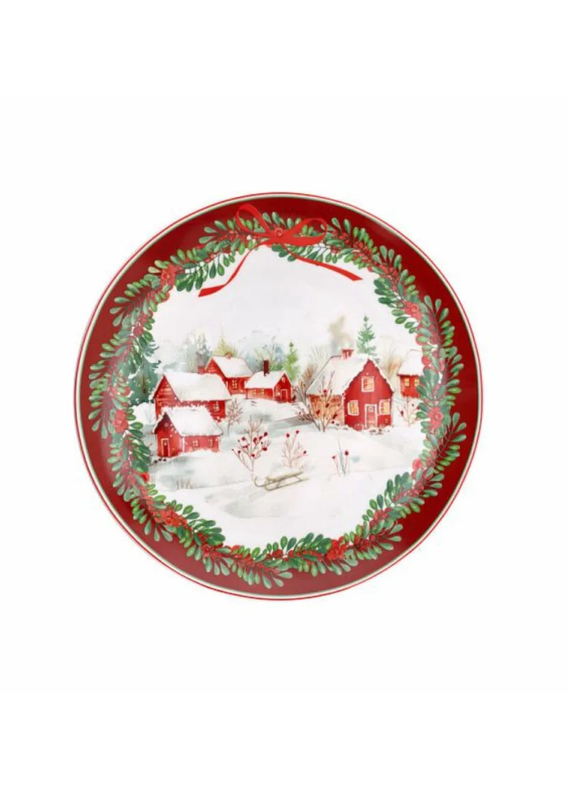 Tognana Piatto Panettone Natale cm 30 Land