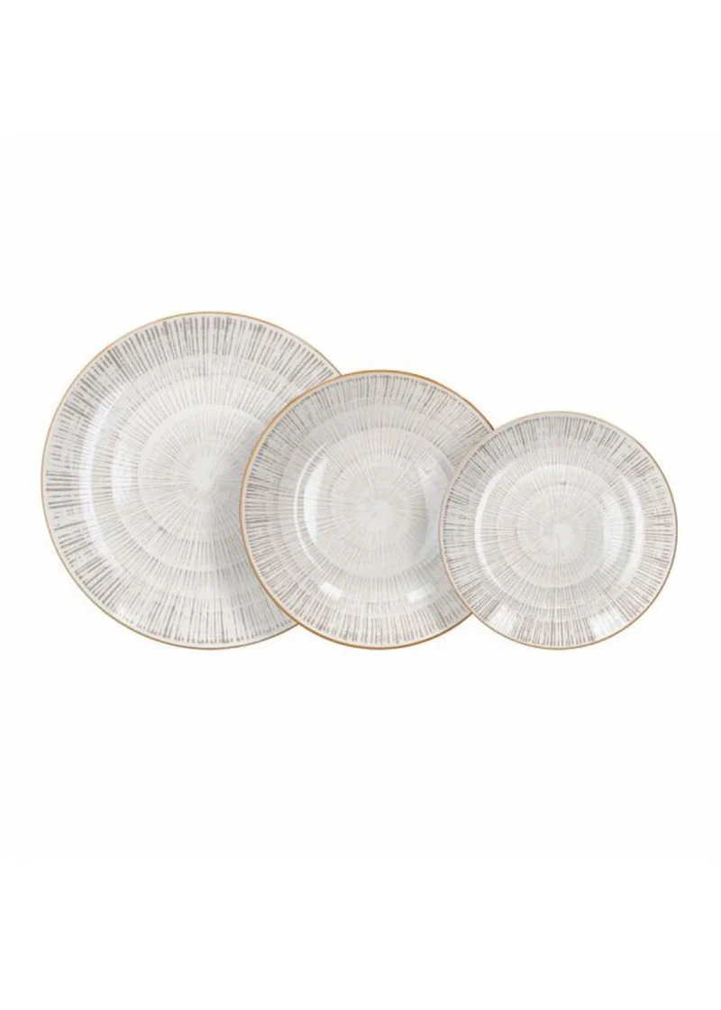 Tognana Servizio da Tavola 18 pezzi Madison Virtuo Beige