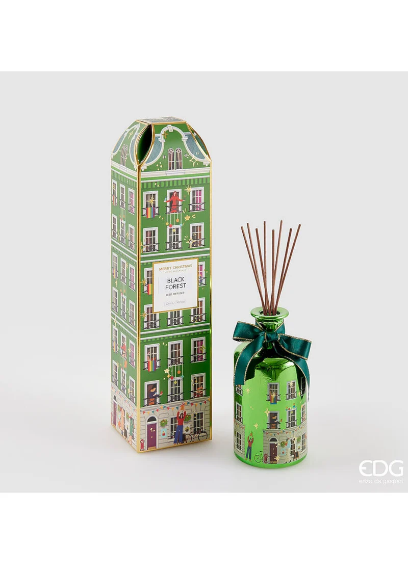 EDG Profumatore Bottiglia con Bastoncini 200 ml Black Forest Rivoli