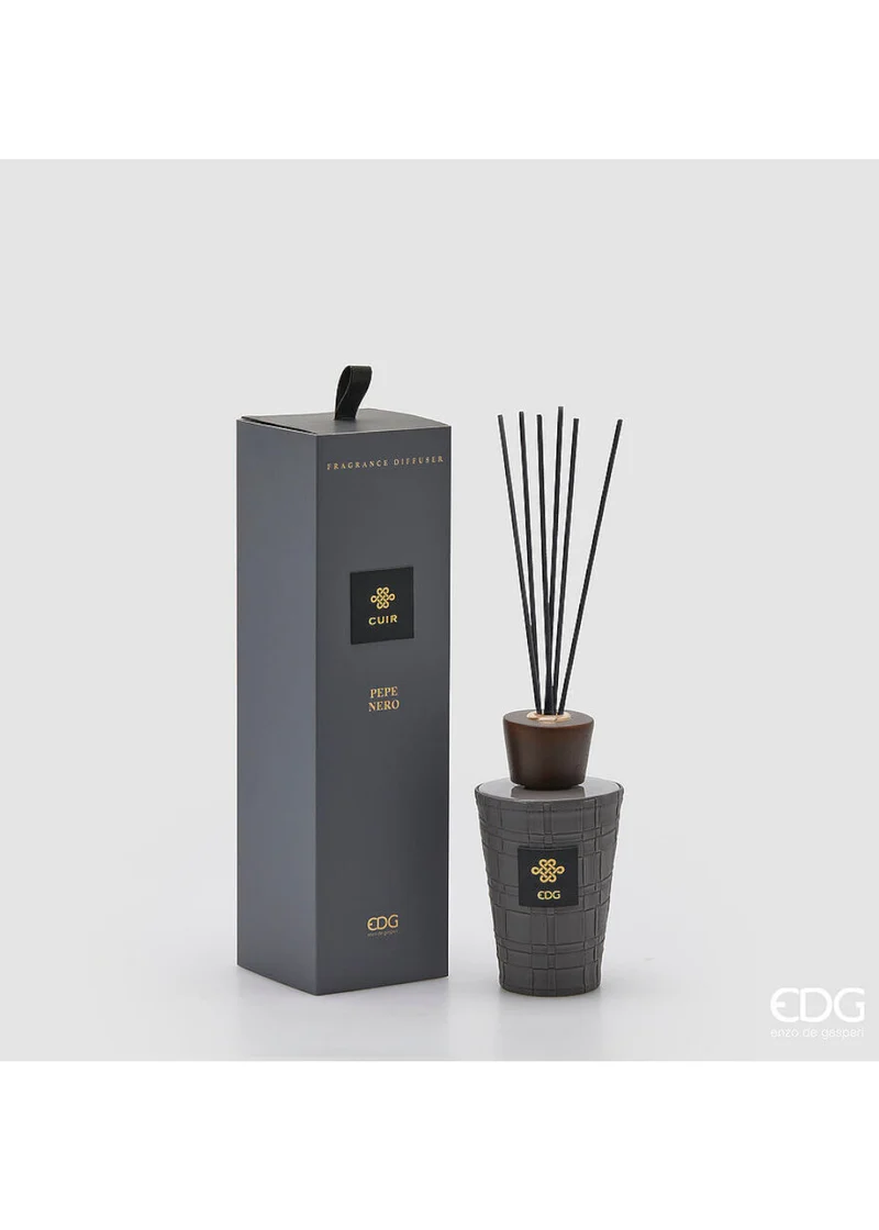EDG Profumatore Bottiglia con Bastoncini 300 ml Black Pepper