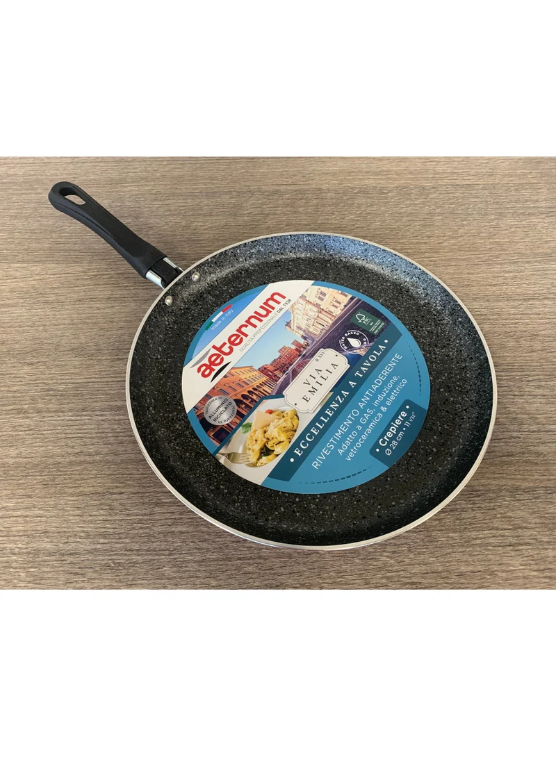 Aeternum Teglia Piadina Induzione Via Emilia cm 28