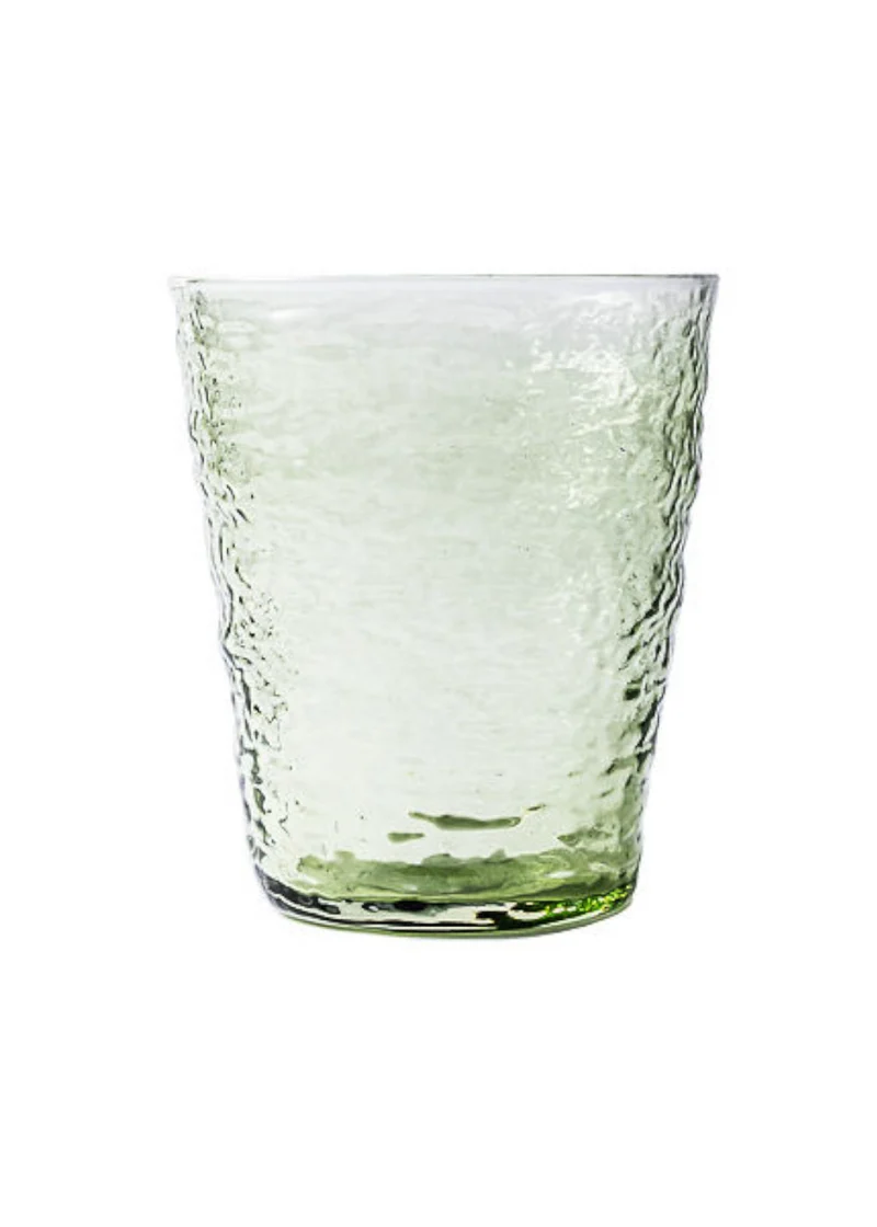 Table Top Bicchiere Vetro Soffiato cc 320 Verde