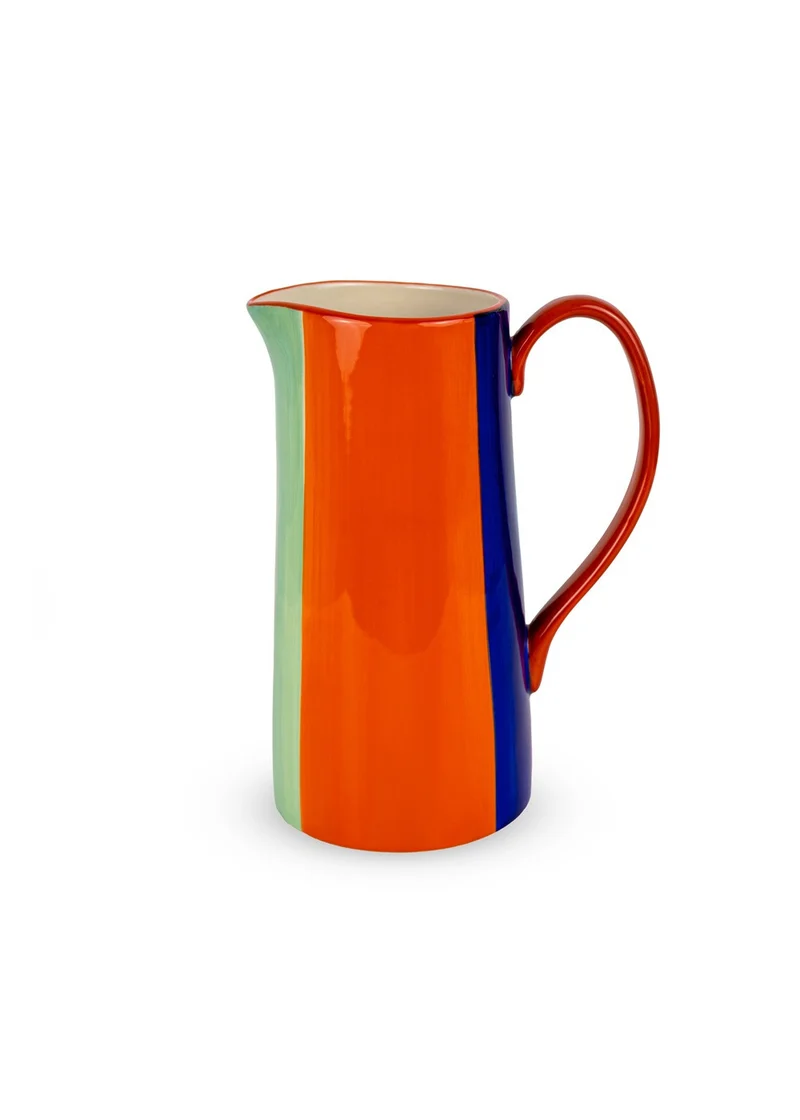 Wd Lifestyle Caraffa Stoneware L 1,3 Arancio