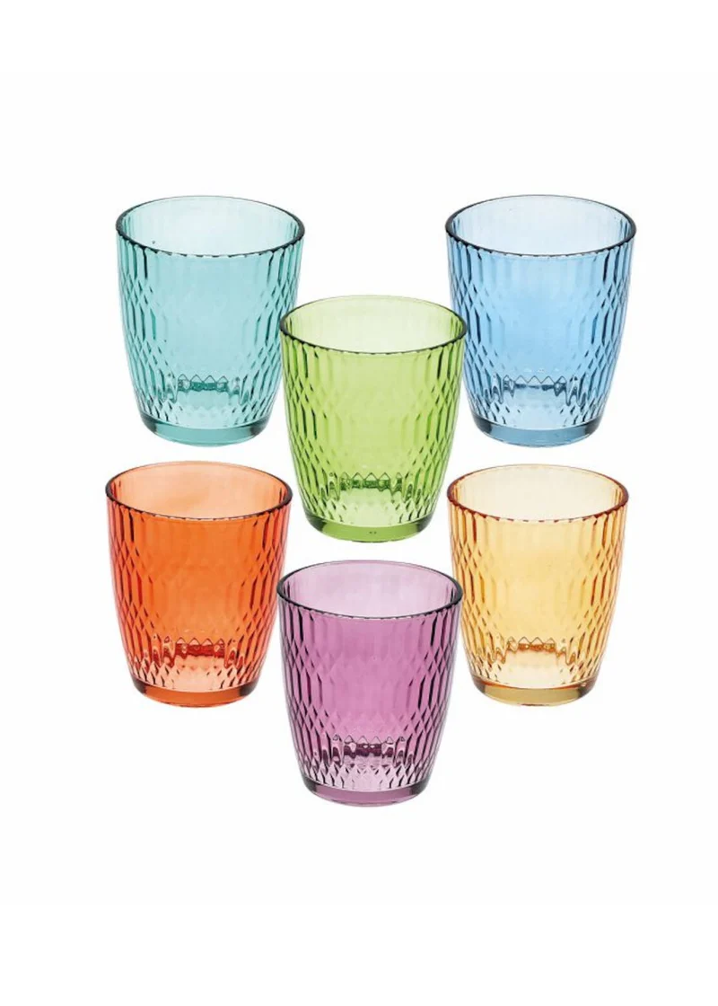 Tognana Seoul Set 6 Bicchieri Multicolor cc 310