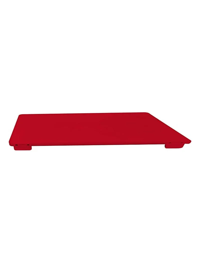 bisetti Tagliere Polipropilene Battuta Rosso cm 60x40x2