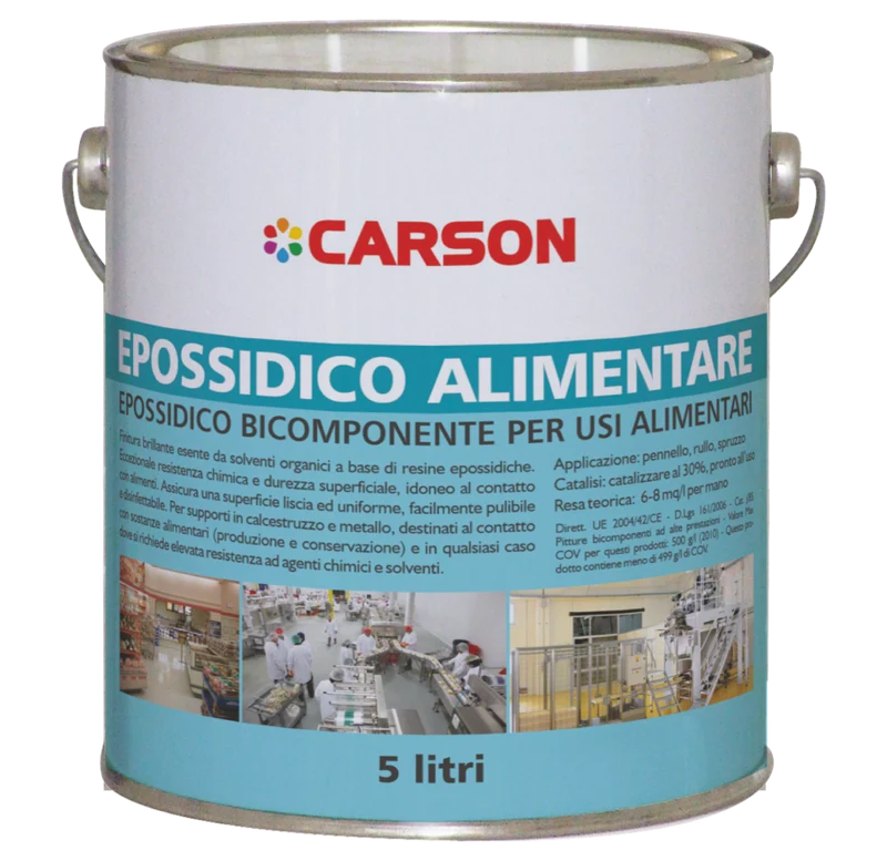 EPOSSIDICO ALIMENTARE BICOMPONENTE A+B 1.2KG