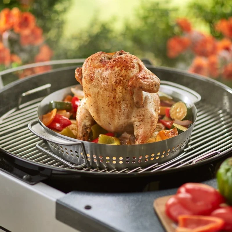 Supporto per pollame Realizzata per le griglie di cottura Gourmet BBQ System