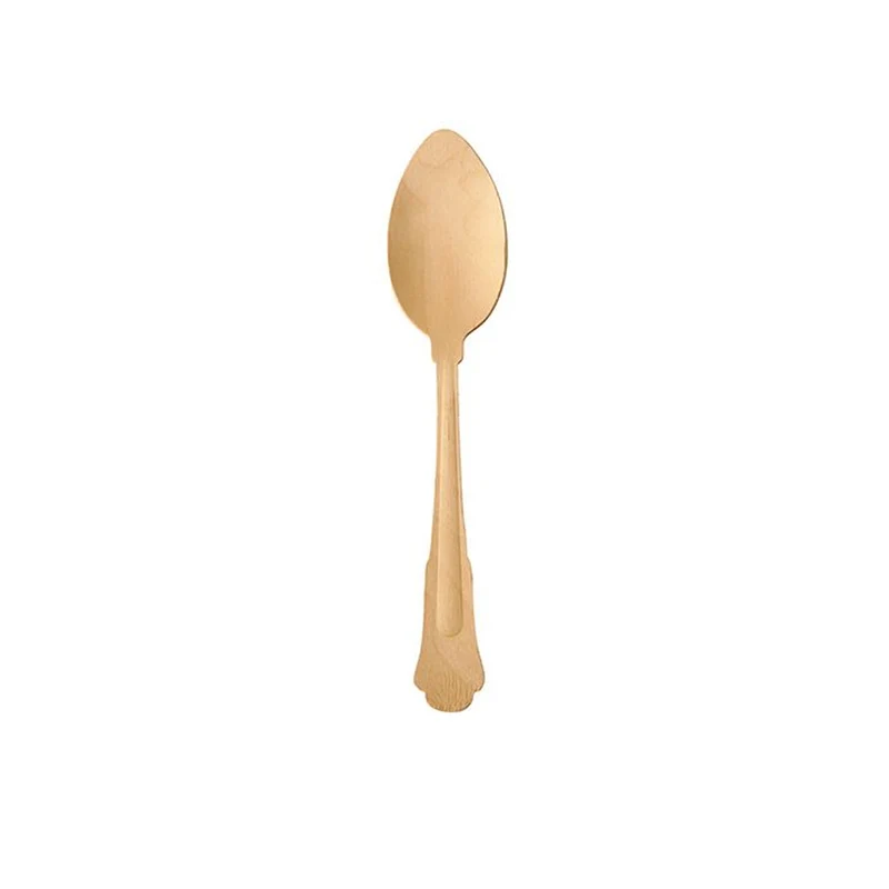 Cucchiaio tavola in legno bamboo linea nature vintage pz.50