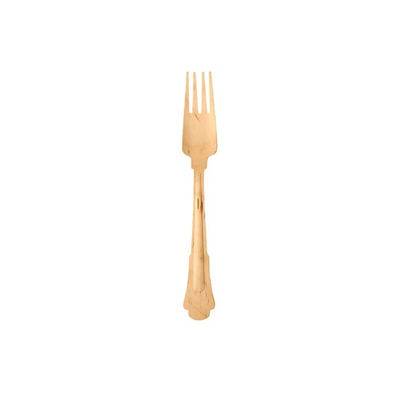 Forchetta tavola in legno bamboo linea nature vintage pz.50
