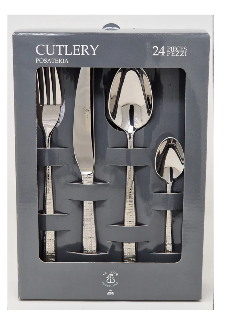 Ilsa Taras Set Posate 24 pezzi Inox